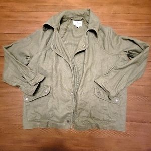 American Eagle Boho Linen-look Jacket